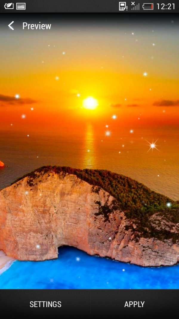 Sunset Live Wallpaper screenshot 2