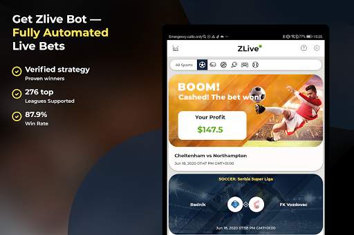 ZLive Live Betting Bot screenshot 6
