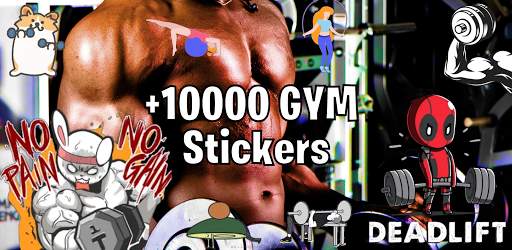 Gym Stickers. screenshot 1