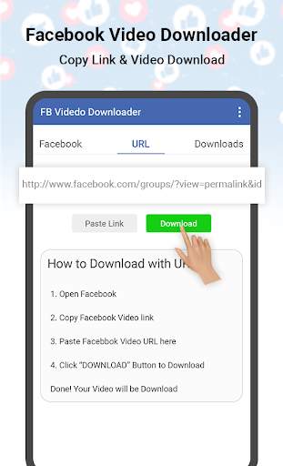 Video Downloader for Facebook Video Downloader screenshot 3