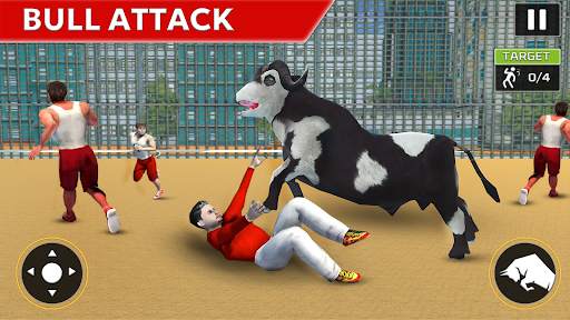 Bull Fighting Games: Bull Game screenshot 1