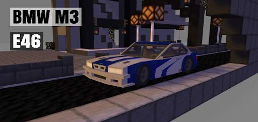 BMW M3 Car Mod For Minecraft screenshot 1