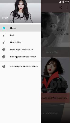 HyunA Music Of Album screenshot 3