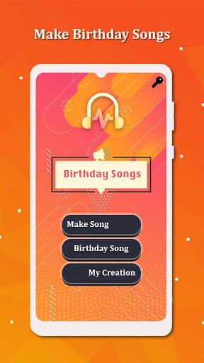 Birthday Song Maker - Create Wishes Song With Name screenshot 1