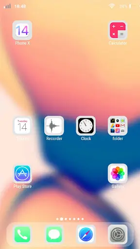Launcher iOS 15 скриншот 10