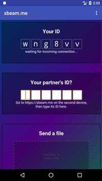 Transfer to PC: easy, fast, wireless - via browser screenshot 1