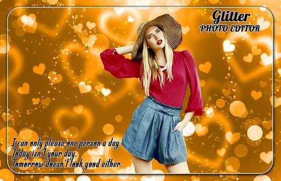 Glitter Photo Editor screenshot 3