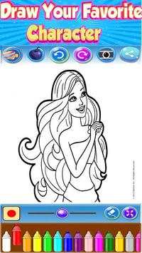 😍Princess : Coloring Games for Barbie screenshot 4