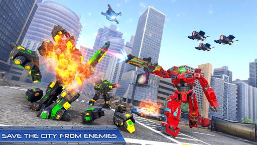 Lizard Robot Car Transform: Dragon Robot Games screenshot 3