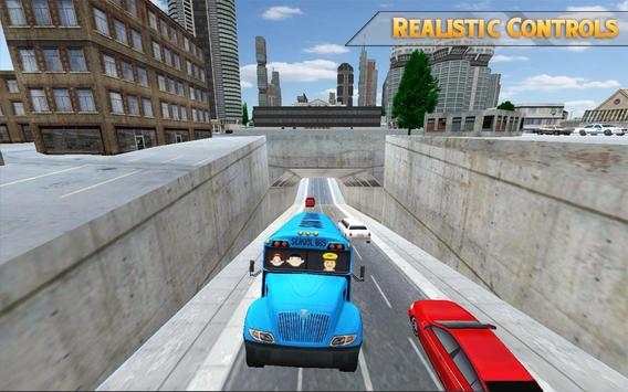Bus Sekolah: City Drive Sim screenshot 4
