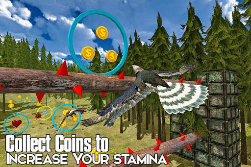 Eagle Racing Simulator: Animal Race Game screenshot 2