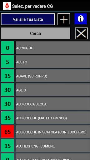 Indice & Carico Glicemico Lite screenshot 2