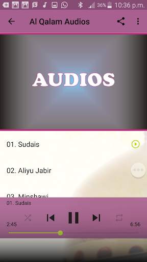 Surah Al Qalam Offline Mp3 screenshot 4