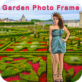 Garden Photo Frame : Cut Paste Photo Editor icon