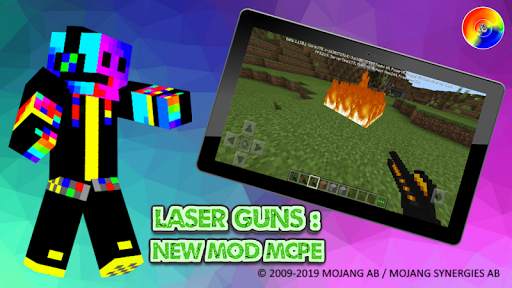 Laser Guns : New Mods MCPE screenshot 3