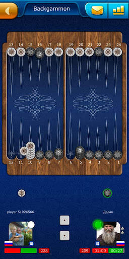 Backgammon LiveGames online screenshot 3