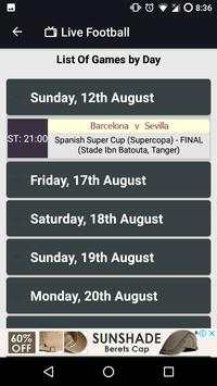 Live Football on TV screenshot 5