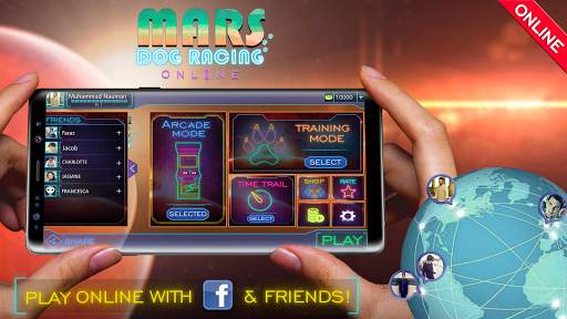 Mars Dog Racing Online : Space Simulation screenshot 1