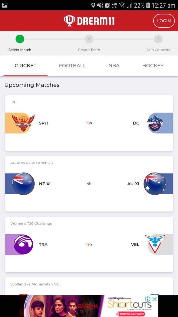 DREAM 11 Lite screenshot 2