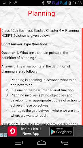 Class 12 Business Studies Sol. screenshot 4