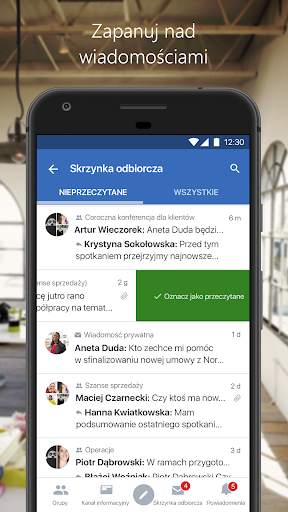 Yammer screenshot 3