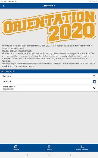 Massey Uni screenshot 9
