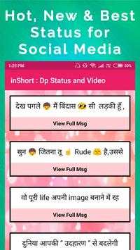 inShort : Dp Status and Video screenshot 8