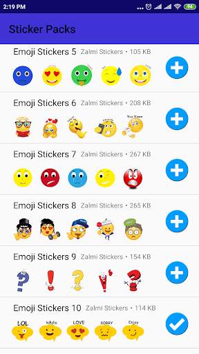 Emoji Stickers For WhAtsapp : WAStickerSapp screenshot 1