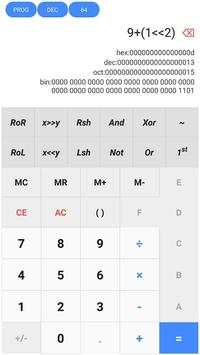 Calculator screenshot 2