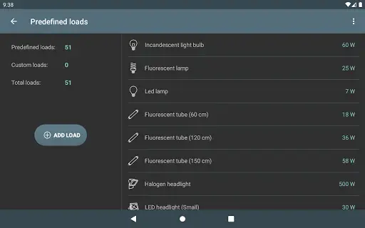Electrical Cost screenshot 6