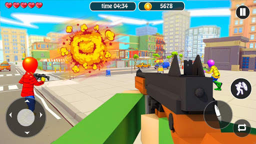 Mad Spiderhero GunZ - Battle Royale shooting games screenshot 2