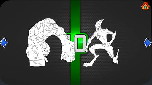 Ben Coloring 10 Ultimate Heros screenshot 3