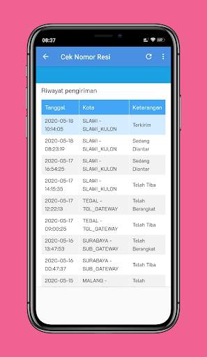 Cek Resi & Cek Ongkir - Semua Ekspedisi screenshot 6