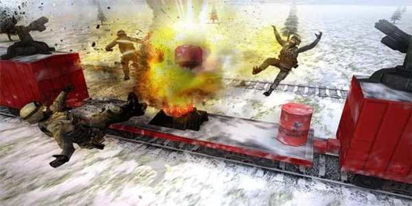 Sniper Train Attack screenshot 2