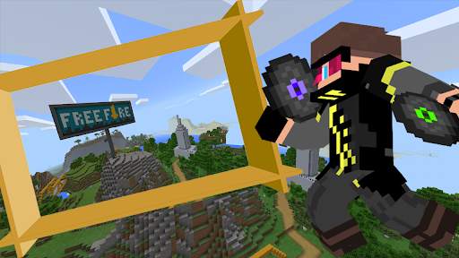 Mod FREE FIRE for Minecraft screenshot 2