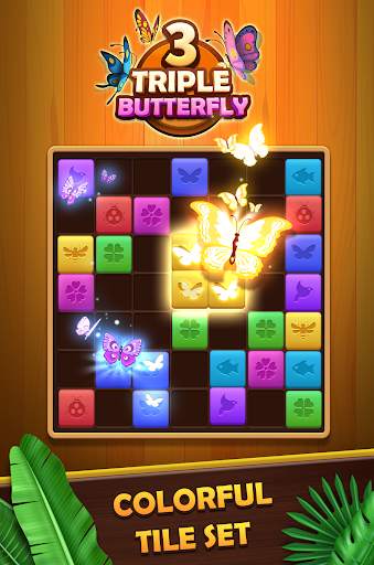 Triple Butterfly - A brand-new block matching game screenshot 1