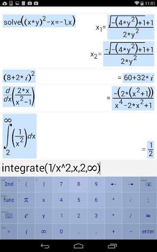 Symbolic Calculator screenshot 7