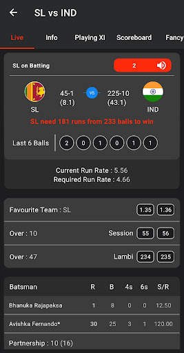 Live Cricket TV - Live Cricket Score, CrickBall screenshot 3