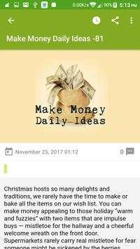 Make Money Daily Ideas screenshot 4