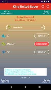 King United Super vpn screenshot 2