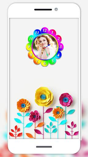 Photo Clock Live Wallpaper : Clock Photo editor 8 تصوير الشاشة