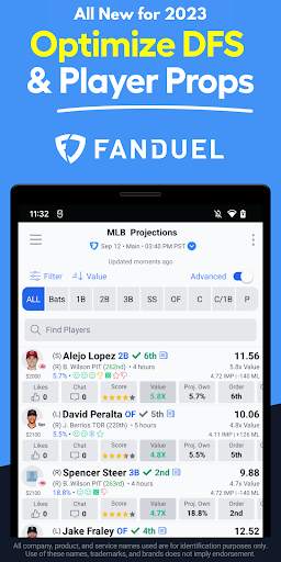 LineStar for FanDuel screenshot 1