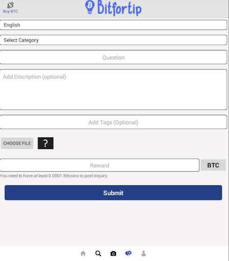 Bitfortip | Now with Tezos support screenshot 3