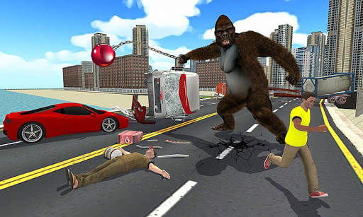 Angry Gorilla Kong Attack - City Rampage 2019 скриншот 3