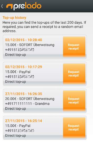 prelado - Mobile Phone Top-up screenshot 7