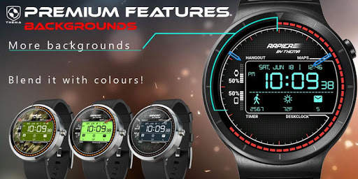 Rapier Watch Face & Clock Widget screenshot 8
