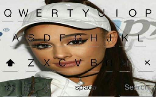 Ariana Grande Keyboard Themes screenshot 5