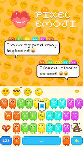 PixelEmoji Keyboard screenshot 2