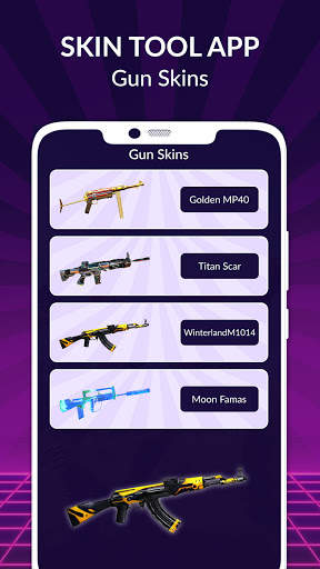 Fire Skin Tool: Skin for Free get free diamonds screenshot 5