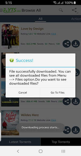 Xtreme Torrent Finder - ( Search & Download ) screenshot 5